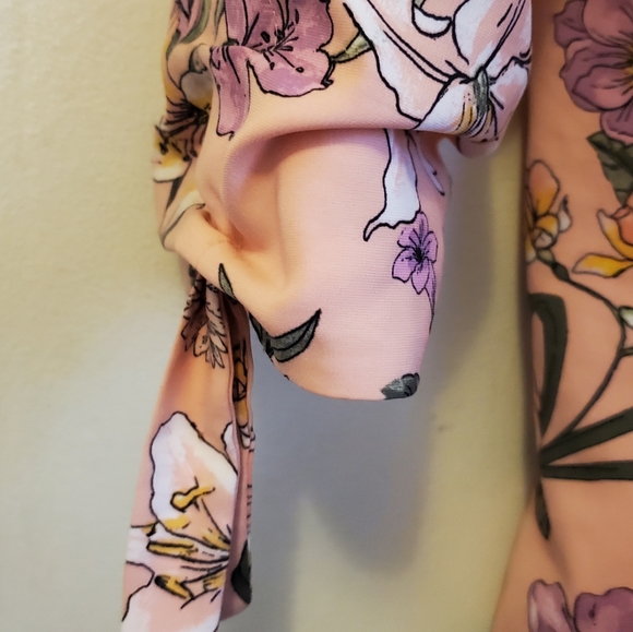 PLUS SIZE floral blazer LOVE & LEGEND - Picture 2 of 5